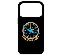 Carcasa para iPhone 17 Pro This Is How I Roll Airplane Pilot Shirt Aviation