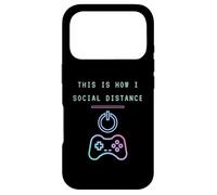 Carcasa para iPhone 17 Pro This Is How I Social Distance Funny Console Gamer Controller