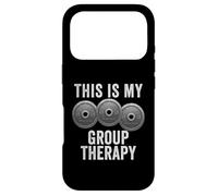 Carcasa para iPhone 17 Pro This Is My Group Terapia Pesas Gimnasio Entrenamiento Divertido