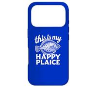 Carcasa para iPhone 17 Pro This Is My Happy Plaice Fish Plaice Pun