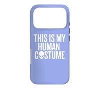 Carcasa para iPhone 17 Pro This Is My Human Costume Alien Head Graphic