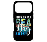 Carcasa para iPhone 17 Pro This Is My Sea Day - Camisa Divertida de Crucero Familiar a Juego