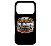 Carcasa para iPhone 17 Pro This is What An Awesome Plumber Looks Like Funny Cita Divertido