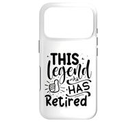 Carcasa para iPhone 17 Pro This Legend Has Retired