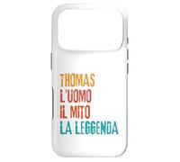 Carcasa para iPhone 17 Pro Thomas L'Uomo Il Mito La Leggenda Festa di Compleanno
