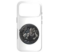 Carcasa para iPhone 17 Pro Thor contra Jormungandr Serpiente de Midgard Ragnarök