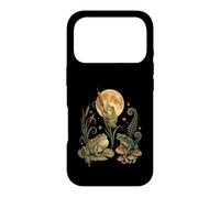 Carcasa para iPhone 17 Pro Three Frogs Moon Vintage Amphibian Cottagecore Art