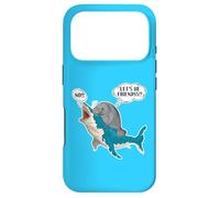 Carcasa para iPhone 17 Pro Tiburón Divertido & Manatí No se Necesitan Amigos Amantes de la Broma Solitaria