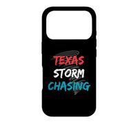 Carcasa para iPhone 17 Pro Tiempo Texas Tormenta Persiguiendo Rojo Blanco Azul Nubes Tornados
