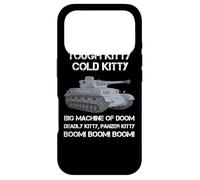 Carcasa para iPhone 17 Pro Tiger Panzer Tank Meme Tough Kitty Cold Kitty WW2 Alemán