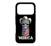 Carcasa para iPhone 17 Pro Tiki Luau Hawaiian Hawaii American Flag - Gafas de Sol de Verano