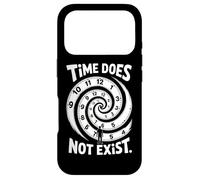 Carcasa para iPhone 17 Pro Time Does Not Exist Ceguera del Tiempo Tarde