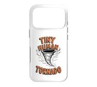 Carcasa para iPhone 17 Pro Tiny Human Tornado Parent Life Funny Toddler Boy