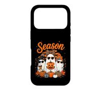 Carcasa para iPhone 17 Pro Tis The Season Cute Halloween Ghosts Pumpkin Fall Fun