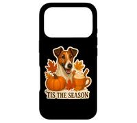 Carcasa para iPhone 17 Pro Tis The Season Smooth Fox Terrier - Calabaza de otoño