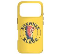 Carcasa para iPhone 17 Pro Tocado de Sangre de Shawnee, raíces Indias orgullosas de los nativos Americanos