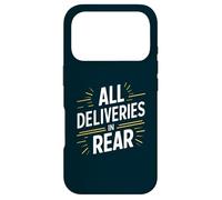 Carcasa para iPhone 17 Pro Todas Las ENTREGAS EN LA Parte Trasera Funny Delivery Zone Drop-Off Signage