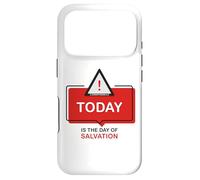 Carcasa para iPhone 17 Pro Today is The Day of Salvation 2 Cor. 6:2 Evangelism Gospel
