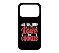 Carcasa para iPhone 17 Pro Todo lo Que Necesitas es Amor y Galletas, Divertida Navidad