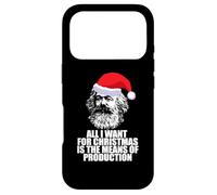 Carcasa para iPhone 17 Pro Todo LO Que Quiero Navidad Medios DE PRODUCCIÓN Karl Marx Fun Meme