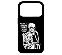 Carcasa para iPhone 17 Pro Todos Estos sabores y tú eliges Salty Funny Skull