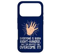 Carcasa para iPhone 17 Pro Todos Nacen diestros Solo los más Grandes lo superan