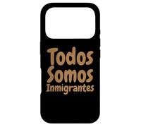 Carcasa para iPhone 17 Pro Todos Somos Inmigrantes Migra Bandera Mexicana Raza Chicano