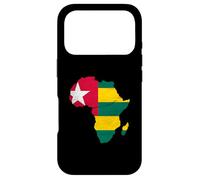 Carcasa para iPhone 17 Pro Togo Flag Africa Continent Silhouette Gift Togolese People