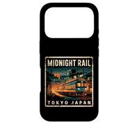 Carcasa para iPhone 17 Pro Tokio Japón Midnight Train Vintage Rail Otaku Fan Souvenir