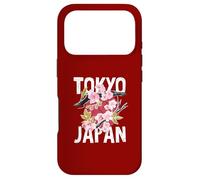 Carcasa para iPhone 17 Pro Tokio Japón Sakura Cherry Blossom On Japan Red Sun