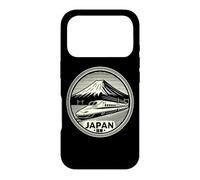 Carcasa para iPhone 17 Pro Tokio Japón Shinkansen Bullet Train Japanese Kanji Souvenir
