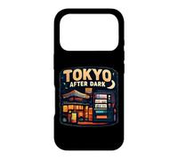 Carcasa para iPhone 17 Pro Tokyo After Dark Vinyl Running Coffee Japonés Music Lover