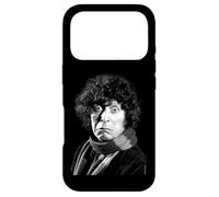 Carcasa para iPhone 17 Pro Tom Baker Scared Expression Doctor Who Negro & Blanco