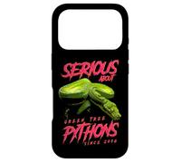 Carcasa para iPhone 17 Pro Tomando en Serio Las pitones arbóreas Verdes Desde 2006