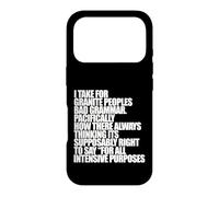 Carcasa para iPhone 17 Pro TOMO por Granito Bad Grammar Pacificamente Divertido Meme