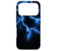 Carcasa para iPhone 17 Pro Tormenta Rayo Azul