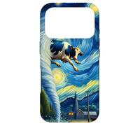 Carcasa para iPhone 17 Pro Tornado, tormenta Persiguiendo la Noche Estrellada de Van Gogh