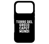 Carcasa para iPhone 17 Pro Torre del Greco Caput Mundi Simpatica Uomo Donna Bambino