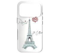 Carcasa para iPhone 17 Pro Torre Eiffel I Love Paris Souvenir Francia París París