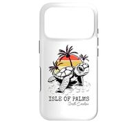 Carcasa para iPhone 17 Pro Tortuga Boba Retro de Isle of Palms Sea Turtle Preservation, Carolina del Sur