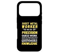 Carcasa para iPhone 17 Pro Trabajador de Chapa metálica Hacemos Trabajo de precisión
