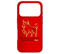 Carcasa para iPhone 17 Pro Traditional Art Chinese New Year 2021 Year of The Ox