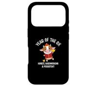 Carcasa para iPhone 17 Pro Traditional Happy Chinese New Year 2021 Year of The Ox