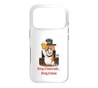 Carcasa para iPhone 17 Pro Tráelo a casa Muchachos fútbol Bebiendo Cerveza
