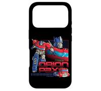 Carcasa para iPhone 17 Pro Transformers One Iconic Optimus Prime Orion Pax Hero Logo