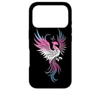 Carcasa para iPhone 17 Pro Transgender Phoenix Bird Trans Pride Flag Rising from Ashes
