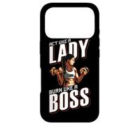 Carcasa para iPhone 17 Pro Treat Yourself Like a Lady, Burn Like a Boss