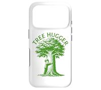Carcasa para iPhone 17 Pro Tree Hugger Kid Hugging a Tree Earth Day