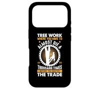 Carcasa para iPhone 17 Pro Tree Work Where You Have To Almost Die A Thousand Times