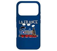 Carcasa para iPhone 17 Pro Tren de Vapor francés Francia Tricolore Bandera